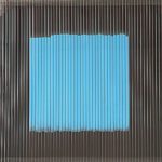 Portail, 2004, 50 x 50 x 1 cm, polycarbonate, pigments