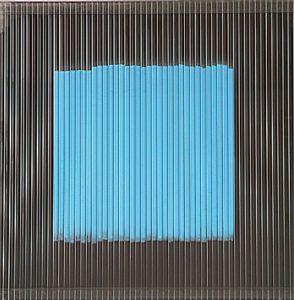 Portail, 2004, 50 x 50 x 1 cm, polycarbonate, pigments