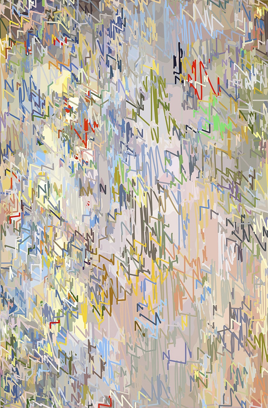 1/(CMonet)+200lm | 01-10-2018.6, 150 x 99 cm, impression numérique sur Dibond