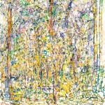 (1/PCézannex3)-(100%)2 | 03-06-2023.2, 74 x 90 cm, aquarelle sur papier