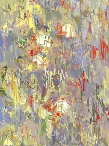 1/(CMonet)+400lm | 03-08-2018.1, 150 x 112 cm, impression numérique sur Dibond