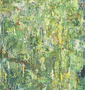 1/(CMonet)+100lm | 03-10-2018.1, 150 x 142 cm, impression numérique sur Dibond