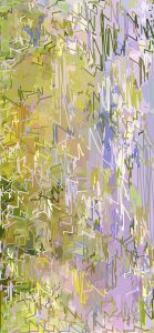 1/(CMonet)+500lm | 05-11-2018.6, 150 x 69 cm, impression numérique sur Dibond