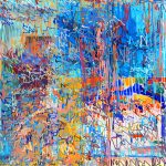 1/(2xADerain+PMondrian)+1200lm | 06-05-2019.1, 150 x 150 cm, impression numérique sur Dibond