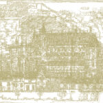 (XV-Amboisex2)/Or, 07-08-2024.4, 70 x 80 cm, traceur numérique sur papier, stylo bille