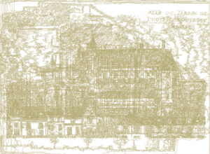 (XV-Amboisex2)/Or, 07-08-2024.4, 70 x 80 cm, traceur numérique sur papier, stylo bille