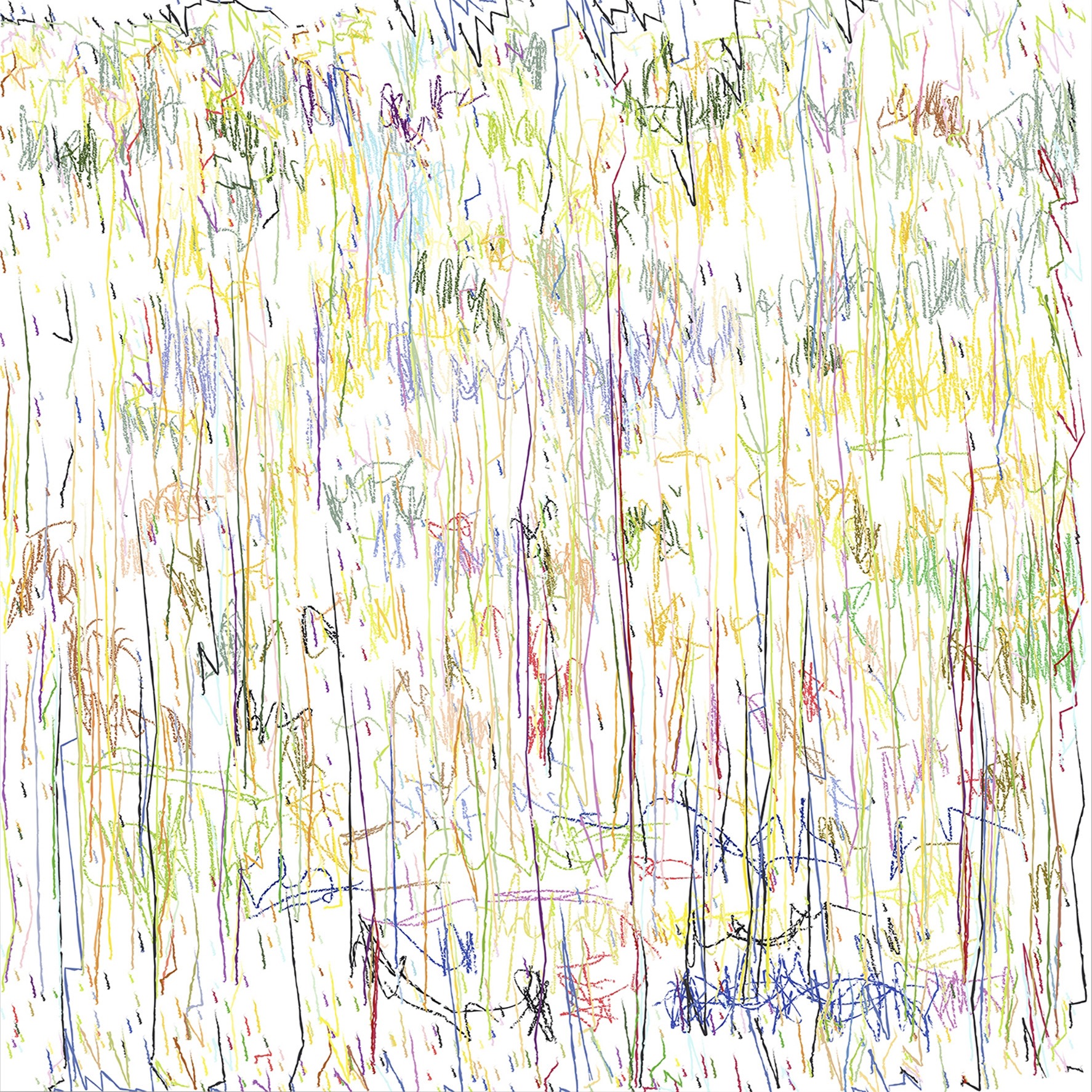 (1/HMatisse+PCézanne) | 08-05-2016, 100 x 100 cm, impression numérique sur papier