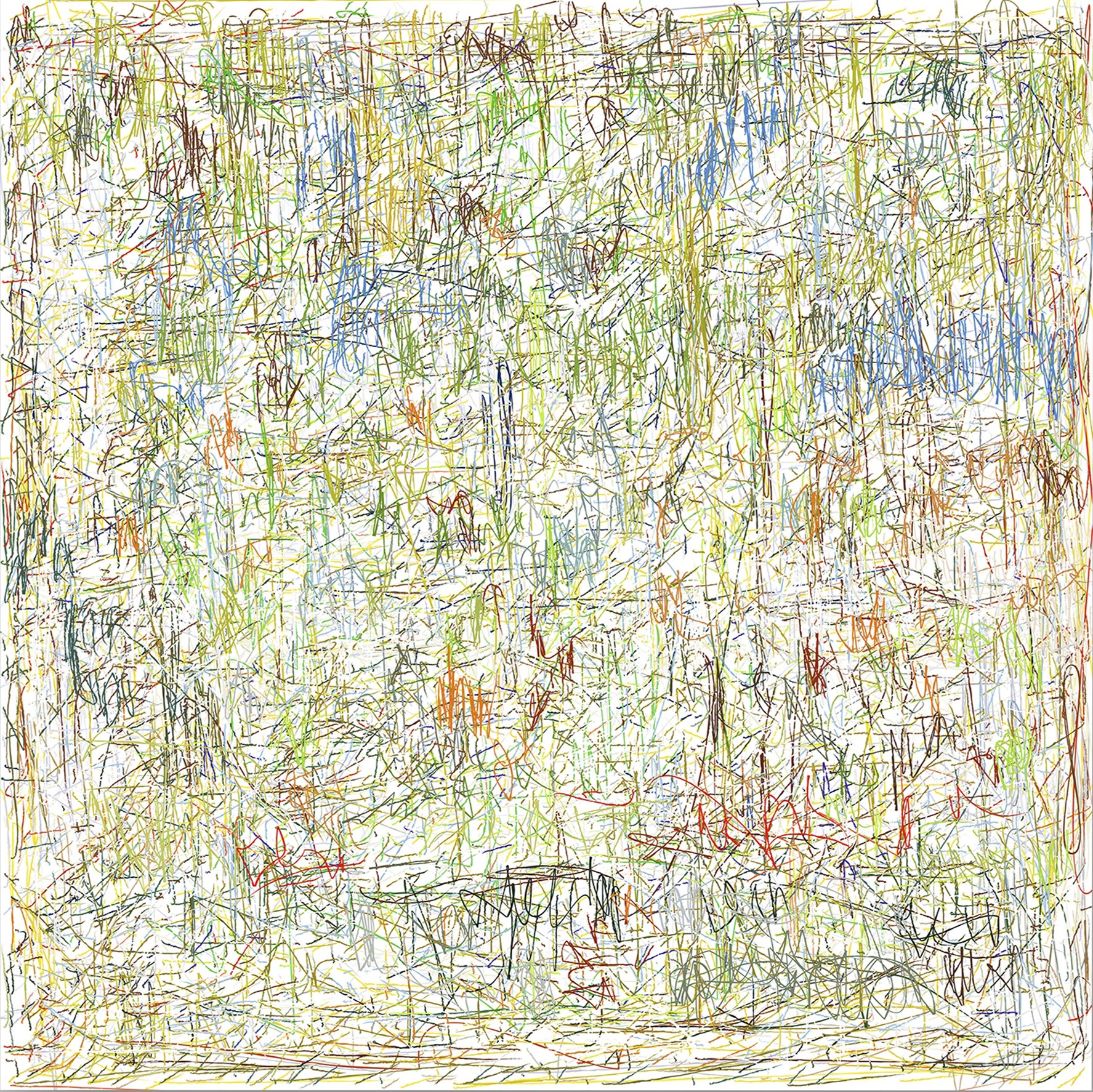 (1/2xPCézanne), 08-08-2013.1, 100 x 100 cm, impression numérique sur papier