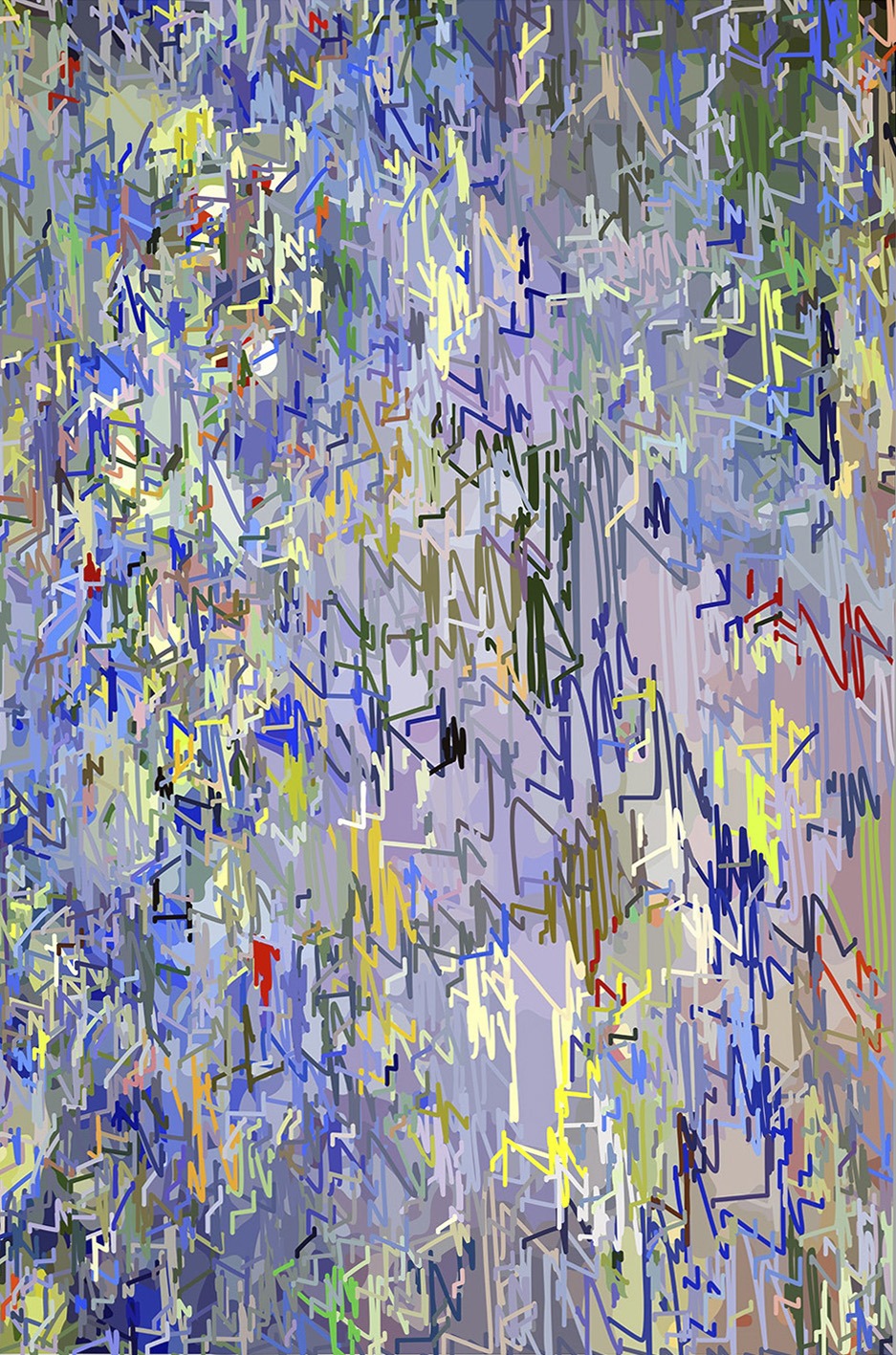 1/(CMonet)+350lm | 08-08-2018.6, 150 x 99 cm, impression numérique sur Dibond