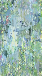 1/(CMonet)+140lm | 09-08-2018.7, 150 x 84 cm, impression numérique sur Dibond