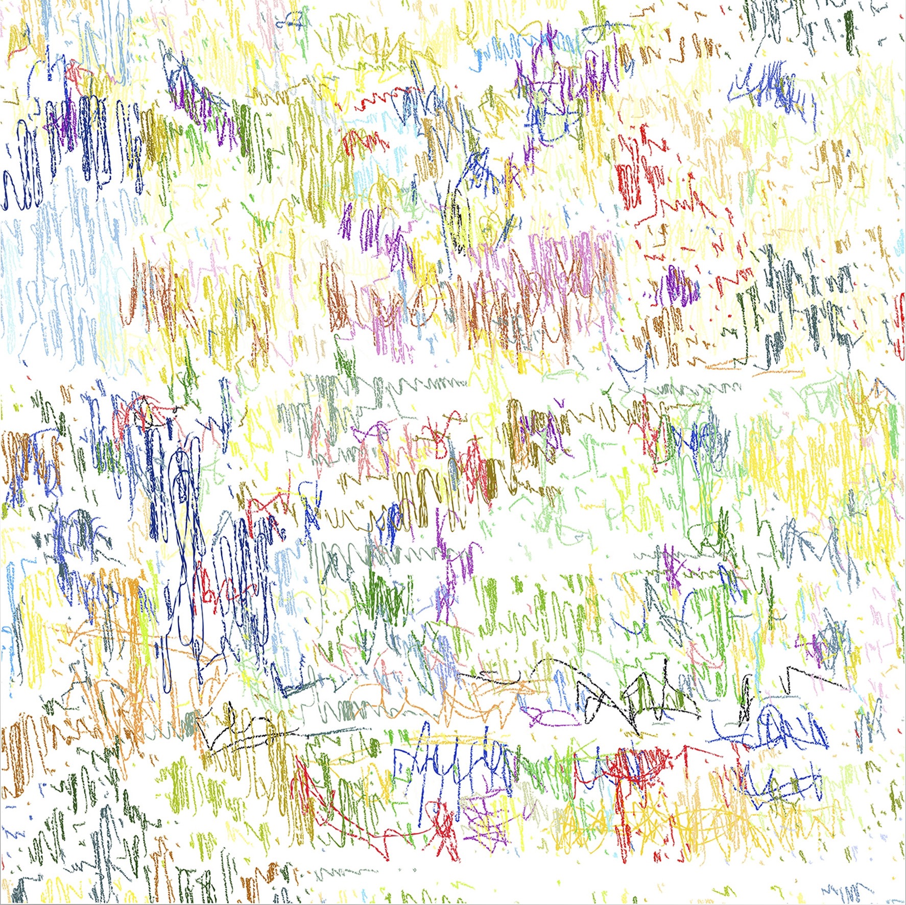 (1/2xPCézanne), 13-04-2016.1, 100 x 100 cm, impression numérique sur papier