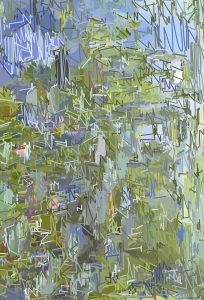 1/(CMonet)+50lm | 13-10-2018.1, 150 x 102 cm, impression numérique sur Dibond.