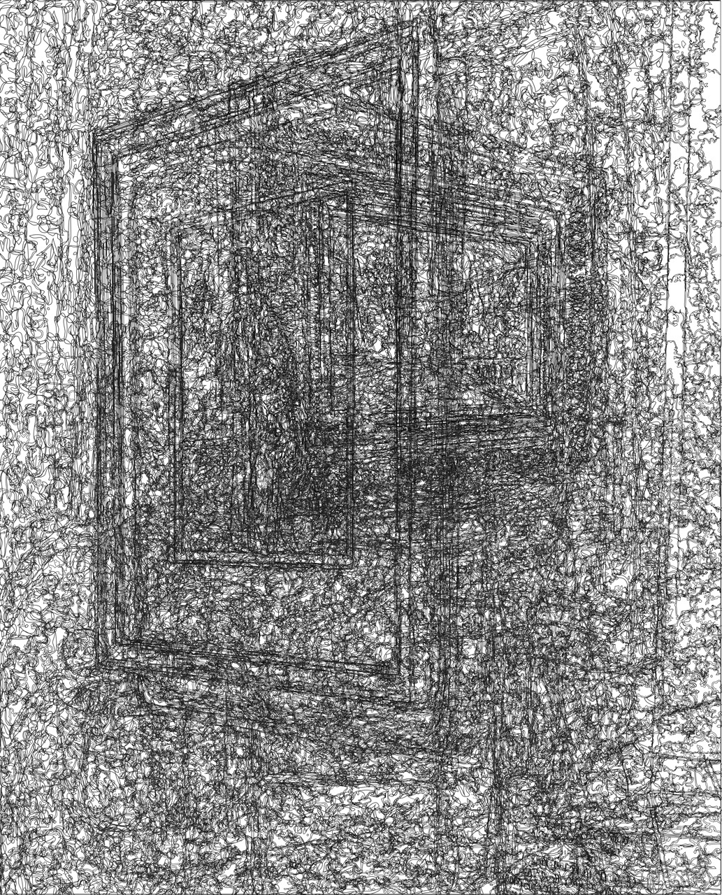 1/(Orsay+Louvre)n+3, 15-03-2020.5, 36,30 x 45 cm, impression numérique sur papier