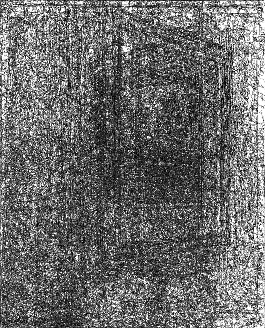 1/(Orsay)n+3, 15-03-2020.7, 36,30 x 45 cm, impression numérique sur papier