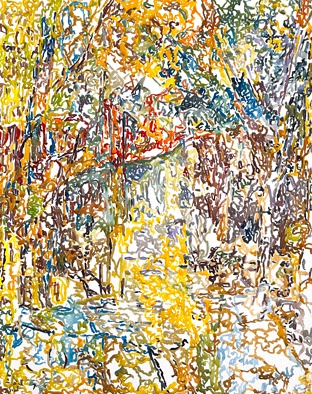 (1/PCézannex2+Psérusier)-(100%)2 | 17-09-2023.3, 74 x 90 cm, aquarelle sur papier