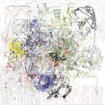 (1/2xHMatisse+HFLatour) | 20-10-2016.1, 150 x 15cm, impression numérique sur papier