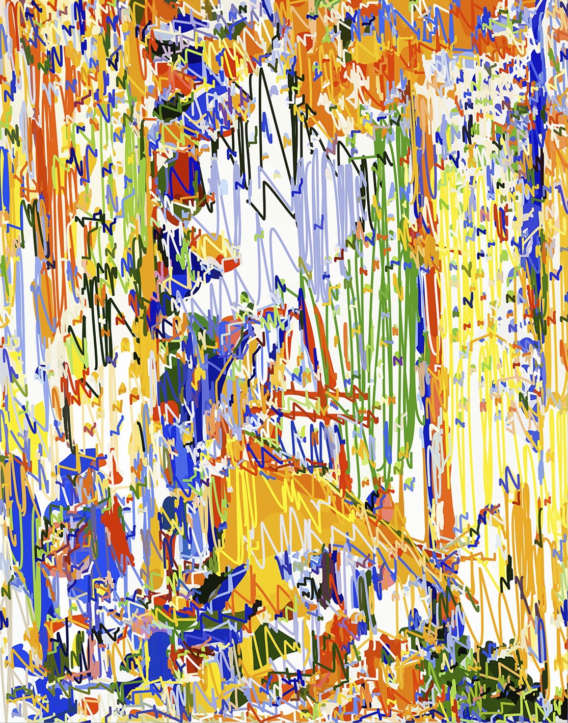 1/(ADerain)+300lm | 21-12-2018, 150 x 118 cm, impression numérique sur Dibond