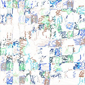 (1/PCézanne) | 22-04-2009, 120 x 120 cm, impression numérique sur toile