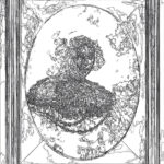 (XVII-Rembrandt)/Noir, 24-04-2025.1, 70 x 80 cm, traceur numérique sur papier, stylo bille