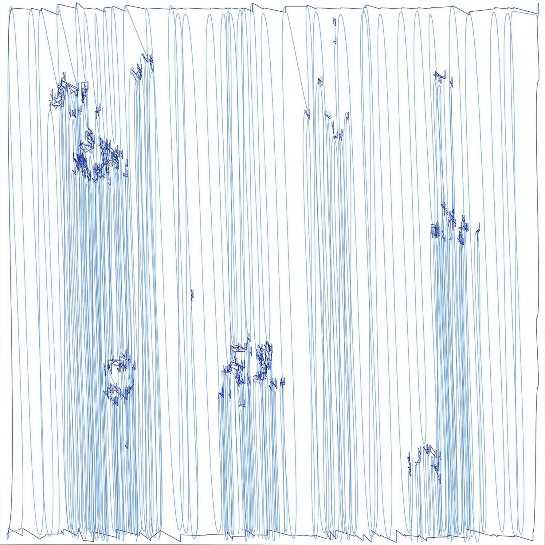 1/(CMonet)-n | 28-02-2014, 100 x 100 cm, impression numérique sur toile