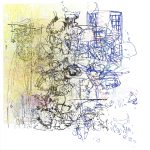 (1/HMatisse+EKelly+HFLatour) | 28-03-2017.1, 150 x 150 cm, impression numérique sur papier