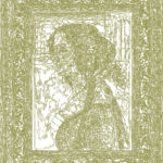 (XV-SBotticelli)/Or, 29-04-2025.2, 70 x 80 cm, traceur numérique sur papier, stylo bille