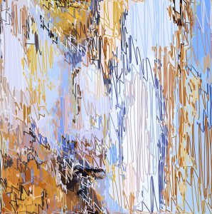 1/(JMWTurner)+300lm | 31-08-2018.1, 150 x 149 cm, impression numérique sur Dibond