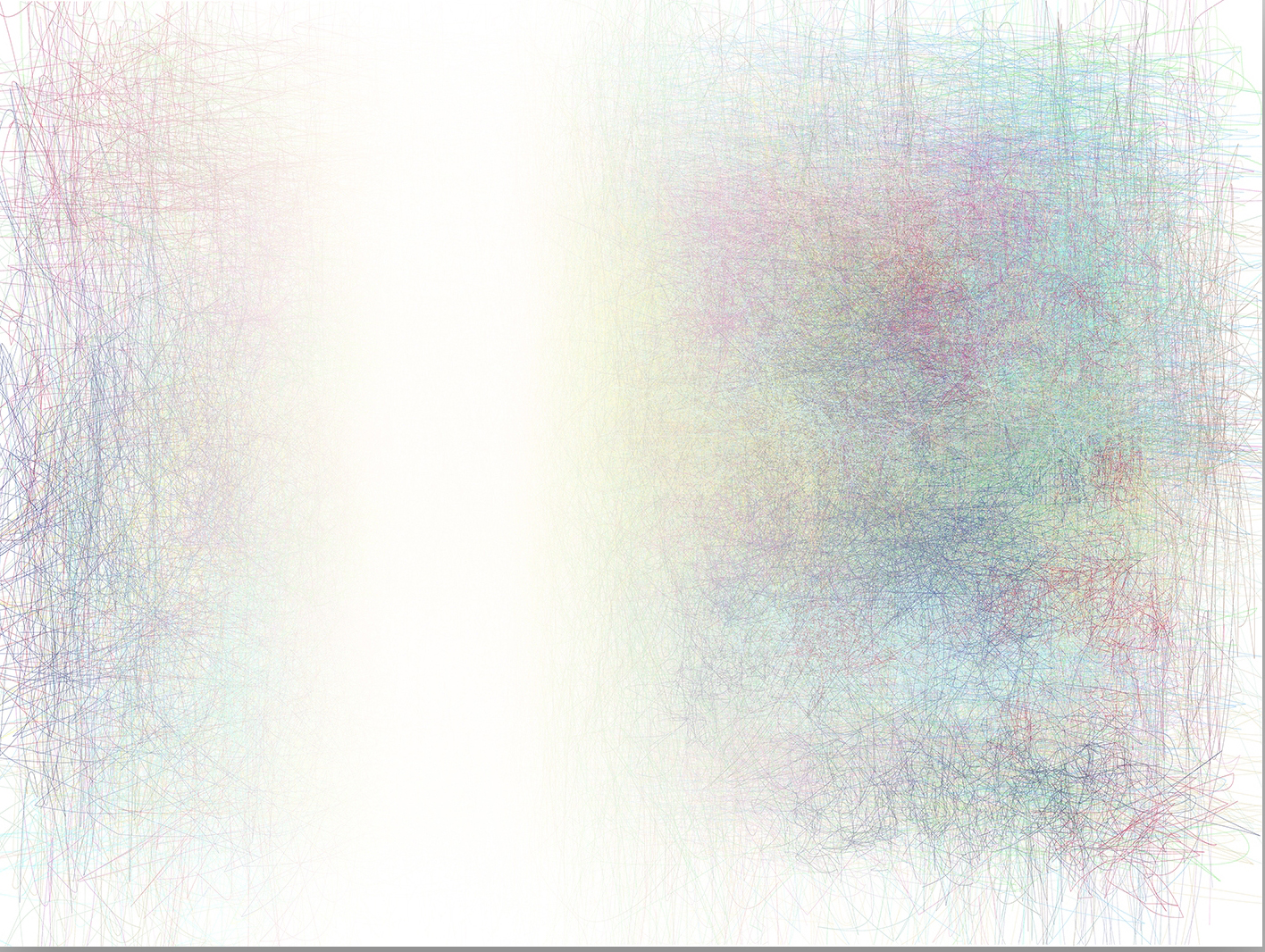 f(CMonet)-f(JMWTurner)+1/41%, 22-04-2017.1, 200 x 150 cm, impression numérique sur papier.