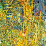 1/(3xVVanGogh)+1400lm | 08-04-2019.1, 150 x 150 cm, impression numérique sur Dibond