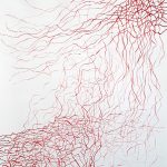 Motifs intérimaires-VIII, 2005, papier, crayon aquarelle