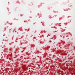 Motifs intérimaires-X, 2005, papier, crayon aquarelle