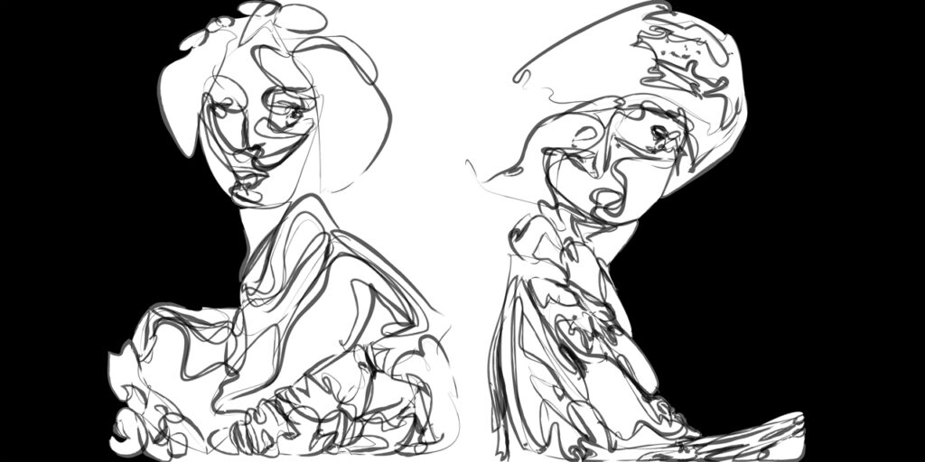 1/(JADIngres≠KVDongen)-60%, 2022, 50 x 100 cm, impression piezographie sur papier