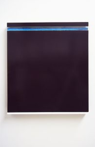 Tympan-I | 2003, 100 x 100 x 5 cm, bois, plexiglas, peinture acrylique, pigments.