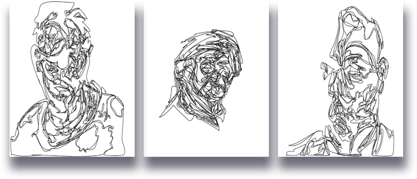 3x1/(3xFBacon)-10% | 19-12-2017, 50 x 40 cm, impression numérique sur papier