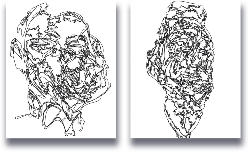 2x1/(2xFBacon)-10% | 19-12-2017, 50 x 40 cm, impression numérique sur papier