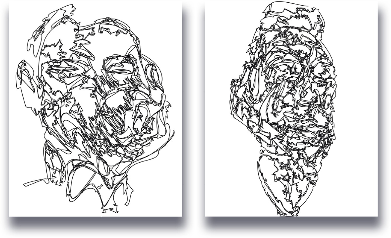 2x1/(2xFBacon)-10% | 19-12-2017, 50 x 40 cm, impression numérique sur papier
