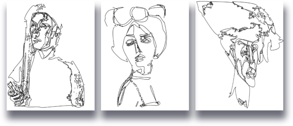 3x1/(JVEyck+2xKVDongen)-60% | 11-12-2017, 50 x 40 cm, impression numérique sur papier