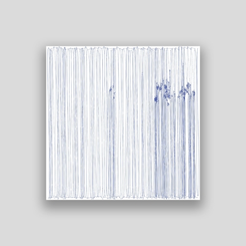 17-03-2014 Mise au point d’un Nymphéas, 100 x 100 cm
