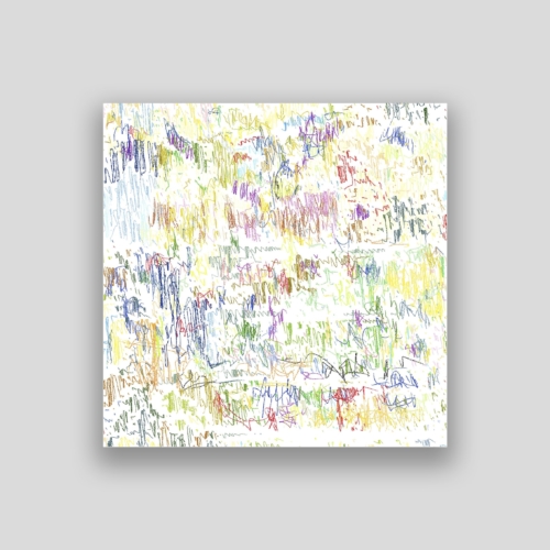 13-04-2016 1 P. Cézanne sur P. Cézanne, 100 x 100 cm