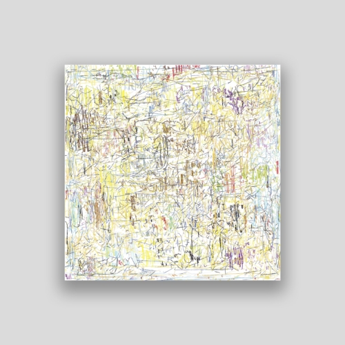 03-05-2016 5 C. Monet sur P. Cézanne, 150 x 150 cm