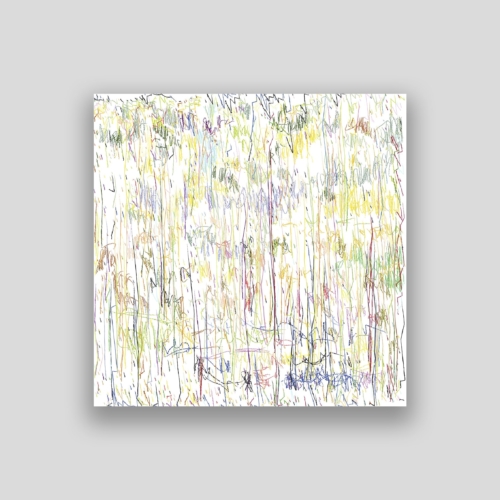 08-05-2016 P. Cézanne sur P. Cézanne, 150 x 150 cm
