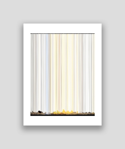 08-04-2020 1, Lignes de code to O. Redon,  65 x 50 cm
