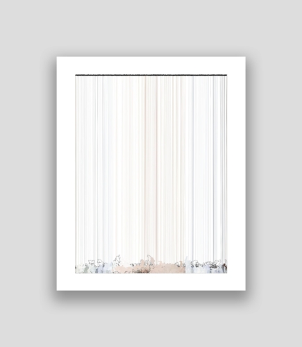 08-04-2020 7, Lignes de code to A. Feuerbach, 62 x 50 cm