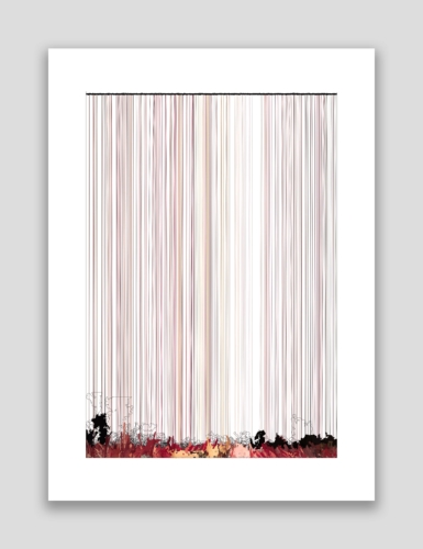 10-04-2020 2, Lignes de code to J.D.A. Ingres,140 x 101 cm