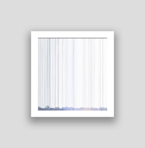 11-04-2020 2, Lignes de code to C. Monet, 89,9 x 92,7 cm