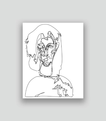 Autoportrait au second degré 50 02-09-2017 4 0.50 x 40 cm