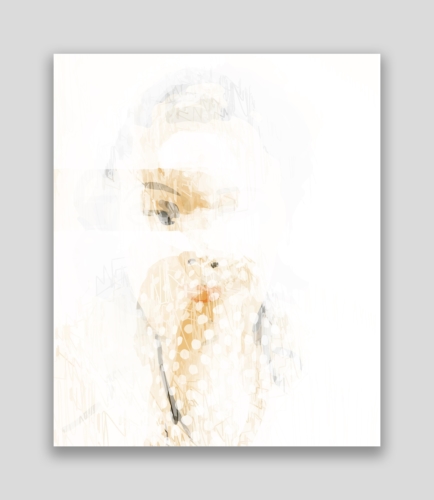 Autoportrait 51% réciproque 15-10-2019 91,2 x 109,6 cm