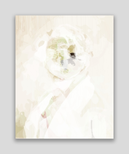 Autoportrait 51% réciproque 16-10-2019 5 95,2 x 120 cm
